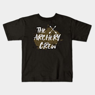 aditional archer, love archery, bow, archery, hunting archery, archery lover, archery saying, Kids T-Shirt